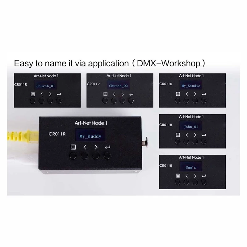 Artnet DMX Ethernet Lighting Controller Interface DMX Ethernet Lighting Controller 1 Universe