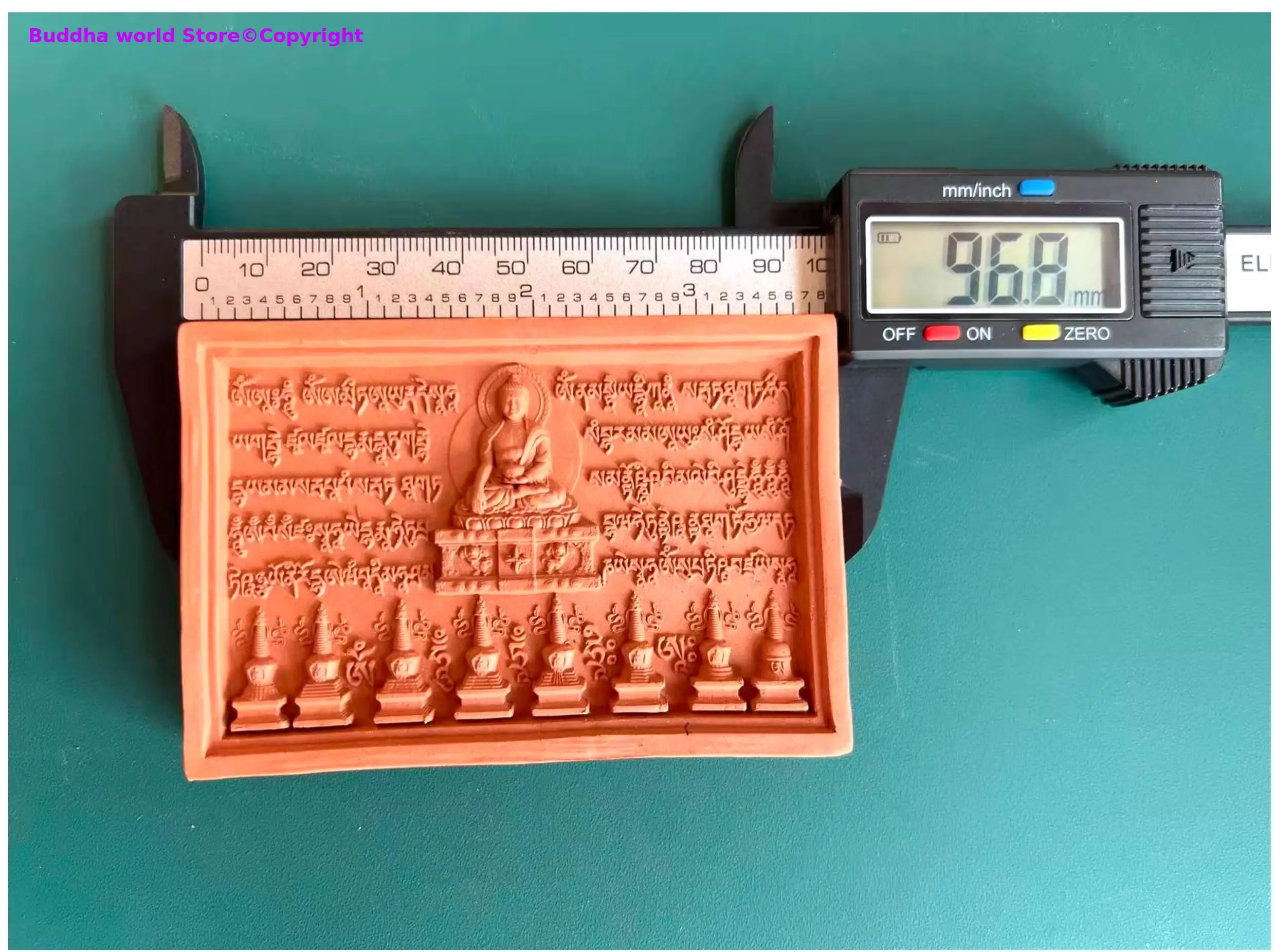 Exclusive handmade Holy clay Sakya buddha pagoda stupa Dharani Scriptures sat-chaya tsha-tsha Buddhist temple lama monk worship