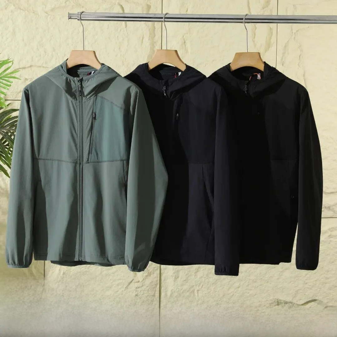 

Lightweight Waterproof Men's Jaet Qui Dry Windproof Low Elevation Middle Layer Outerwear Spring New Arrival Nylon Spandex