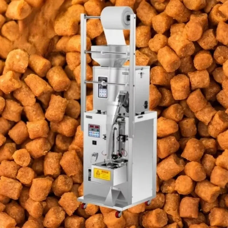 

Small Automatic Sachets Coffee Granule Spice Powder Beans Nuts Weigh Filling Bag Packing Sealing Machine Tabletop Line