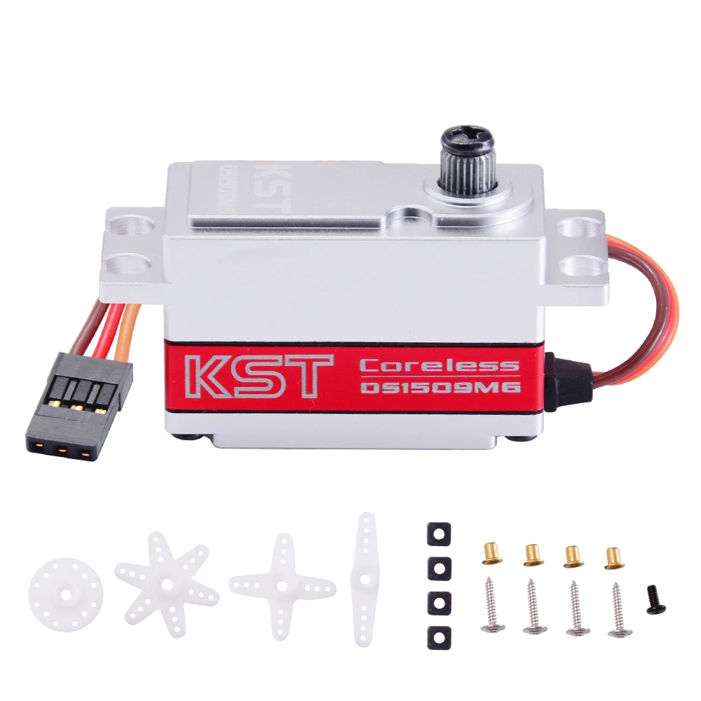 

KST DS1509MG 12.8KG Metal Gear Coreless Digital Servo For RC Model UAV Car Boat Robot Arm Helicopter Airplane Parts