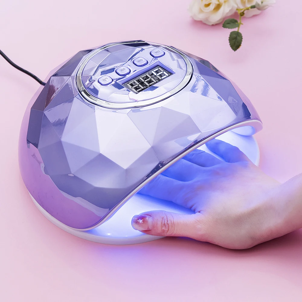 เครื่องเป่าเล็บมืออาชีพ 39LEDS เซ็นเซอร์อินฟราเรดเล็บโคมไฟสําหรับ Quick Curing UV GEL เล็บเครื่องเป่าเล็บ Salon เครื่องมือ