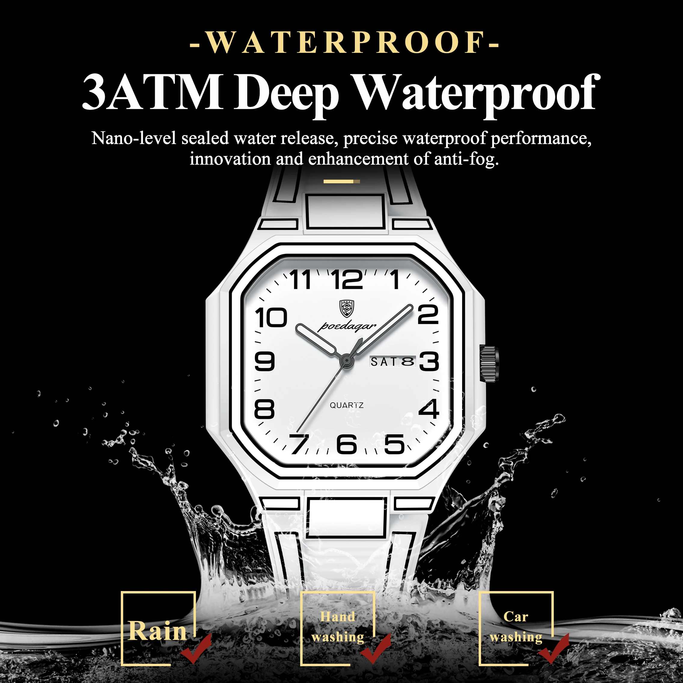 POEDAGAR Orologi da Uomo di Al - Men'S Fashion Magazine recensione e prezzo