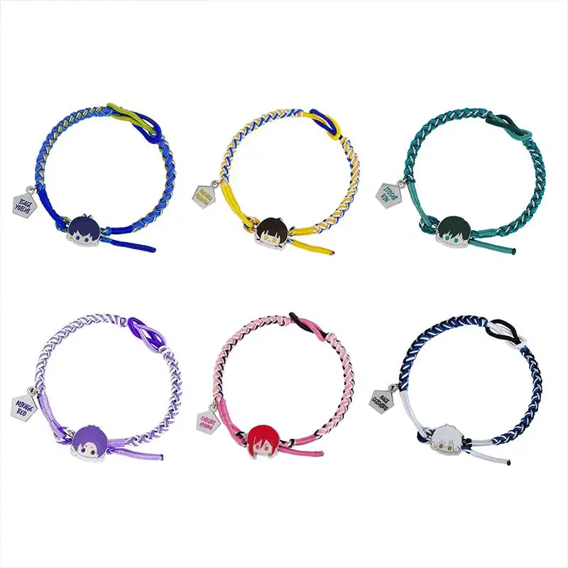 Echte BLAUWE SLOT Armband Blind Box Leuke Isagi Yoichi Figuur Cosplay Props Kinderverjaardag Kerstcadeau