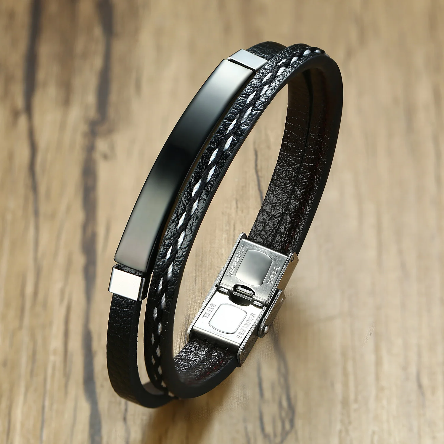 Echtes Leder Armbänder Für Män – Men'S Accessories On Sale Bewertung und Preis