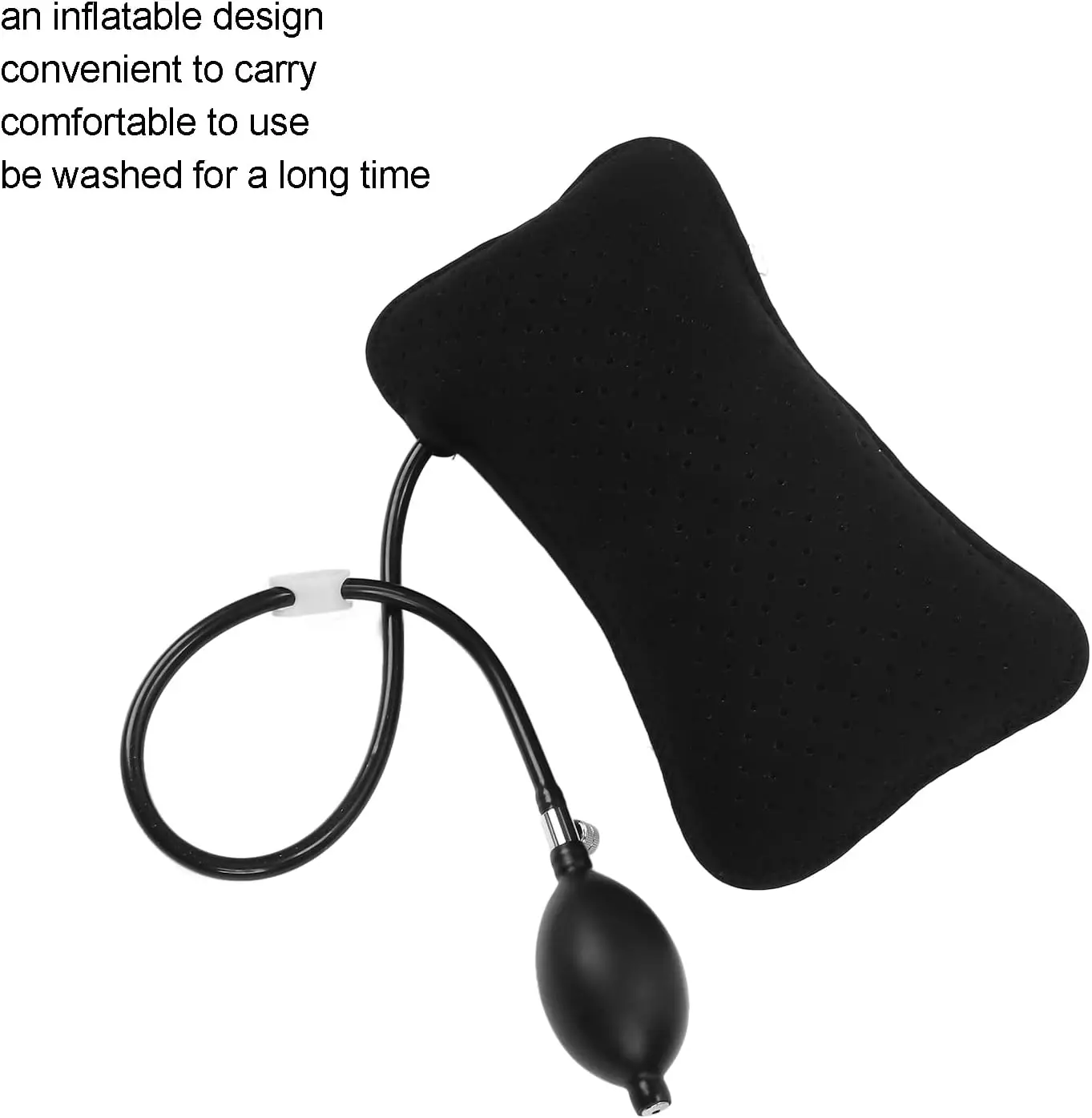 Inflatable Lumbar  , AirBack Lumbar  for Reducing  Back Pain, Washable Breathable Portable Firm Lumbar   for Office Chair, Couch