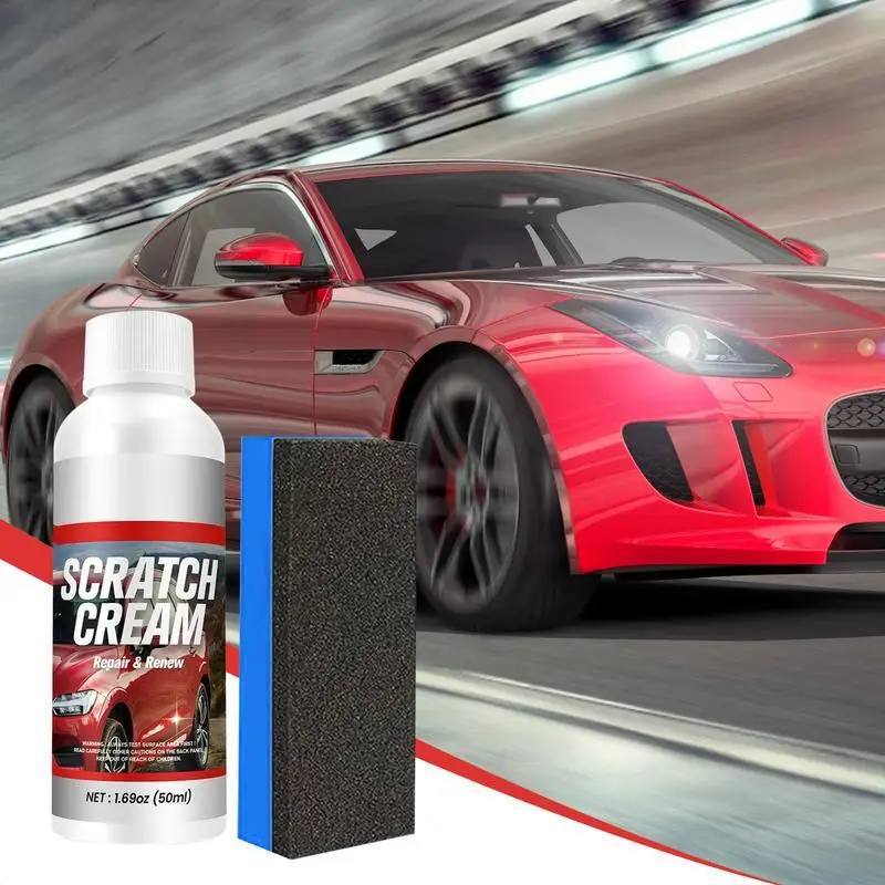 Car Paint Scratch Repair Car Scuff Removal 50ML Car Scratch Removal Car Repair Scratches Paste Safe For Minor Scratch Repair