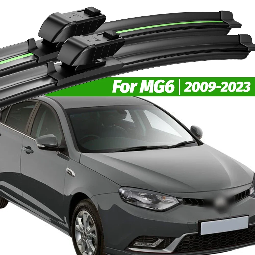 

For MG 6 MG6 2009-2023 2pcs Front Windshield Wiper Blades 2010 2013 2016 2017 2018 2020 2022 Windscreen Window Accessories