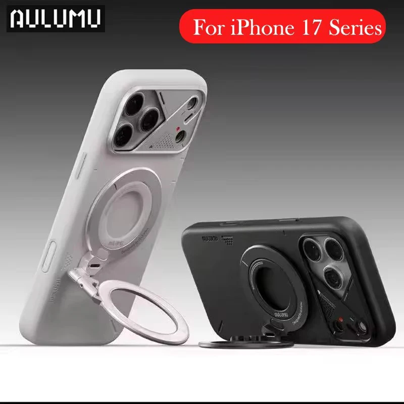 Универсальный магнитный держатель-кольцо AULUMU G09/G05 для телефона, складной, светящийся, для iPhone/Android-смартфонов с магнитом