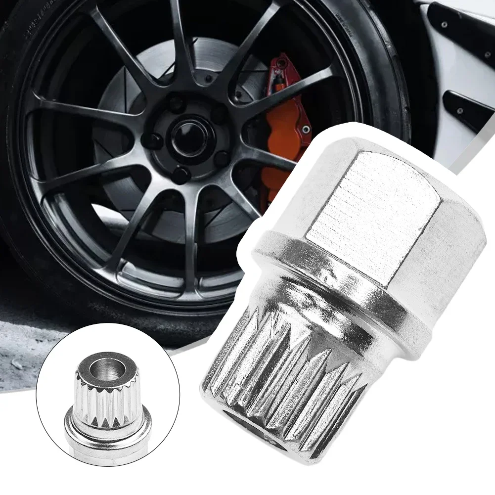 Wheel Lock Lug Nut Enhance Wheel Security with 35/19PT Hollow Anti Theft Wheel Lock Lug Nut Removal Key for BMW