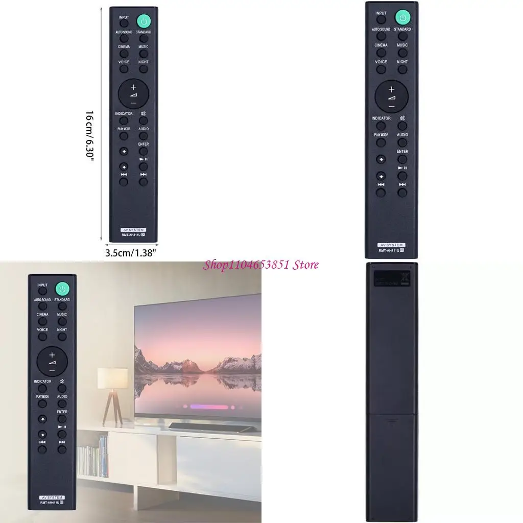 RMT-AH411U Control remoto barra sonido para barra sonido HT-S100F HTS100F HTS100F HTSF150 HT-SF200 HT-SF150 Control