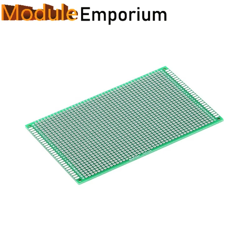 Cheap Double-Sided PCB  Prototype Universal Printed Circuit PCB Board 2.54mm Pitch Protoboard Hole Plate 12*8cm