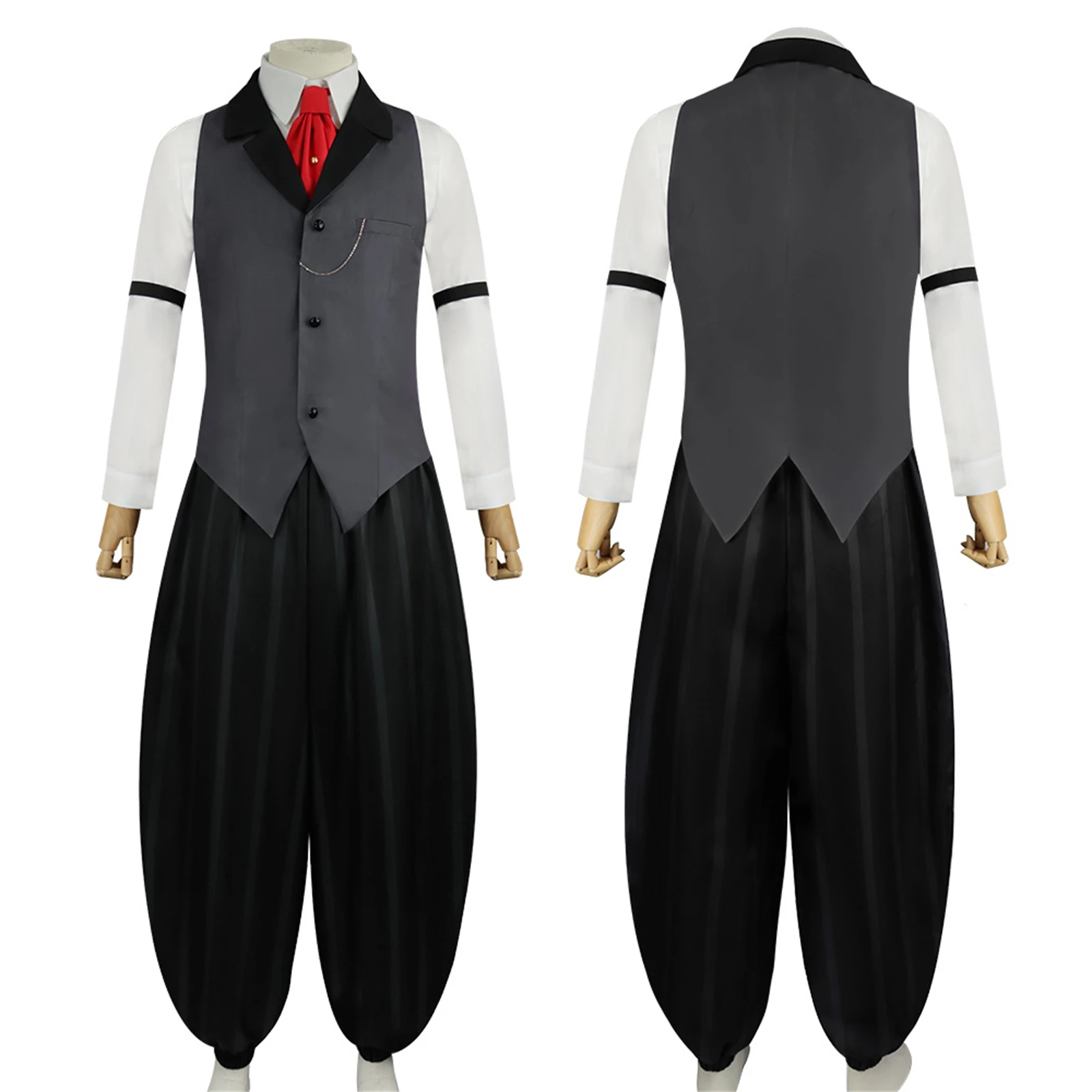 

TV Hell Inn Sir Pentius Косплей Костюм Парики Рубашка Брюки Женская Вечеринка Маскировка Ролевая Игра Мужской Хэллоуин Карнавальные Наряды Костюмы