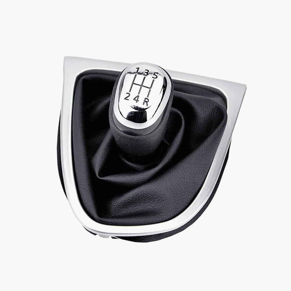 ZZ-5 Speed For Renault Clio Mk4 IV 2012-2019 Gear Shift Knob Lever Shifter Pen Gearbox Gaiter Boot Collar Case Cars Accessories 6