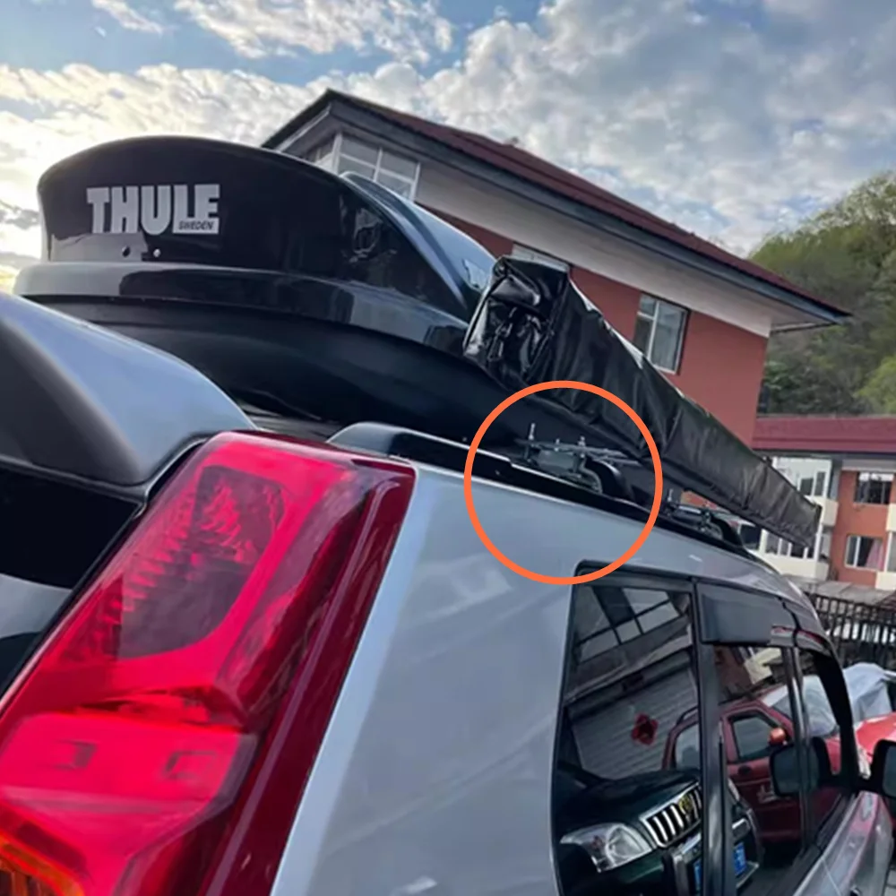 ALWAYSME Car Camping Awing Mount Bracket Install on Crossbars