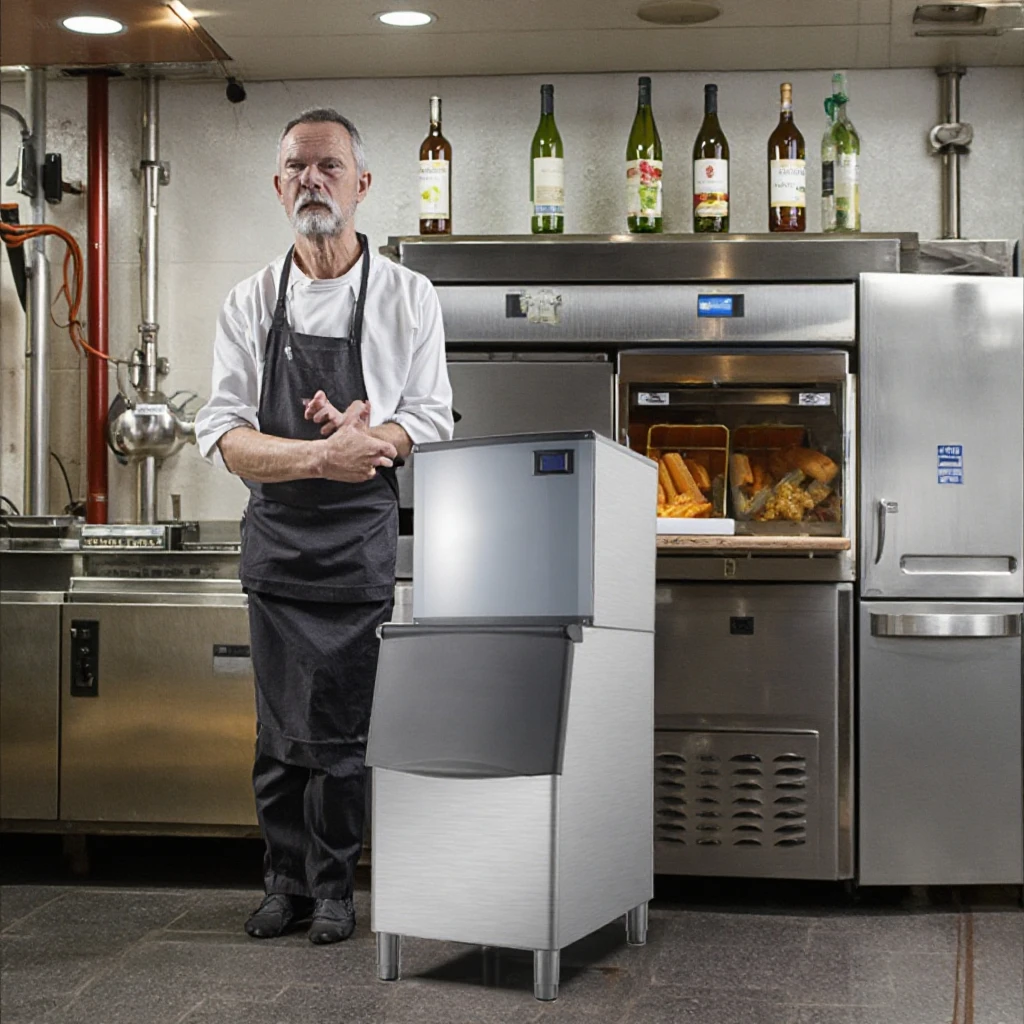 Ice Maker Machine  Professiona - Commercial Ice Maker ulasan dan harga