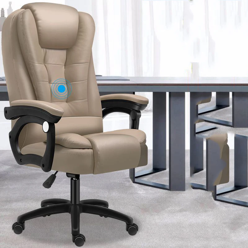 

High Office Chair Roller Holder Armrest Fashion Computer Conference Backrest Work Designer Chairs Raise Chaises Boss Furniture