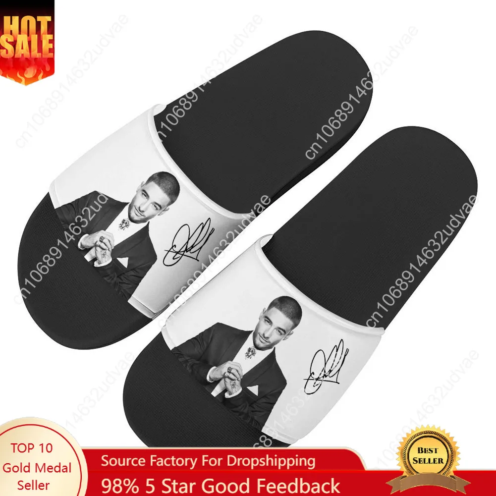 

Maluma Sandals Home Slippers Water Shoes Men Women Teenagers Children Sandal Bathroom Beach Pool Custom Made Summer Slipper