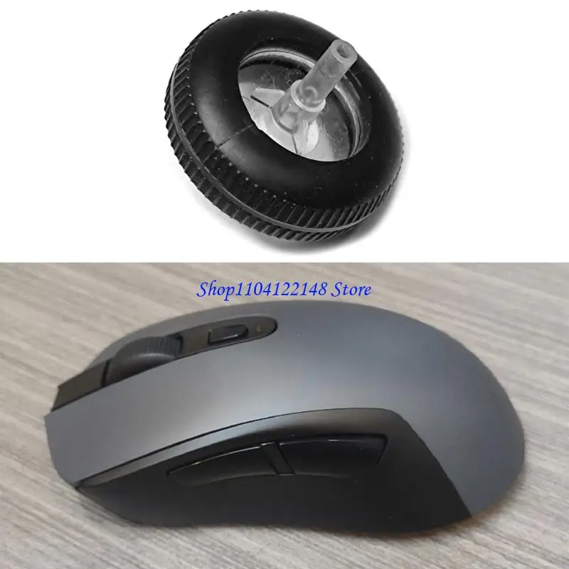 P9FA Computer Mouse Wheel Replacement Part for G603, Textured Rolling Area, Rubber Wheel Exterior, Single Repair Piece for
