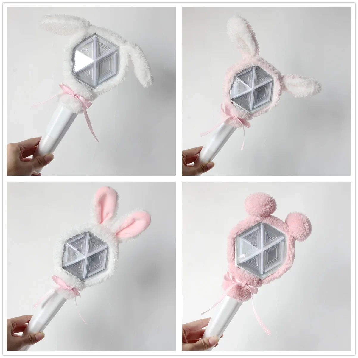 1pcs Kpop Lamp Cover for EXO Lightstick Plush Protective Cover for Decorate EXO Light Stick