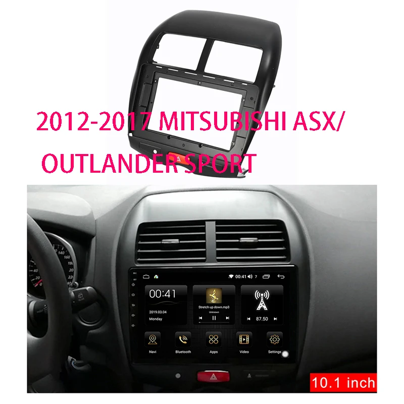 

10.1INCH Car Fascia Dash Kit Installation Facia Panel Frame For MITSUBISHI ASX/ OUTLANDER SPORT 2012-2017