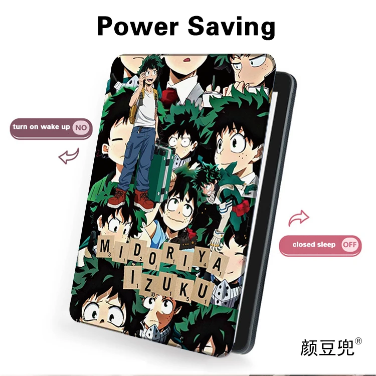 DEKU Anime My Hero For Kindle Paperwhite Case-Kindle Paperwhite 11th Generation 2021 Released 6.8inch KPW 5 4 Oasis 2 and 3 Case