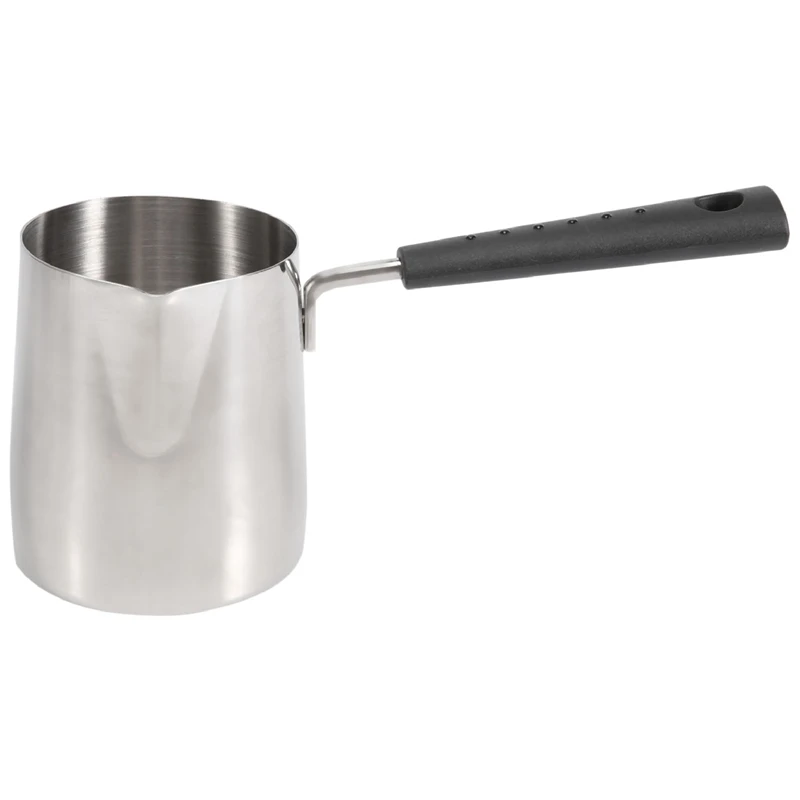 Lange Steel Was Smeltkroes Kaarszeep Smelt Pot Geurende Wax Smelt Metalen Koffie Pitcher Latte Melk Opschuimende Kan