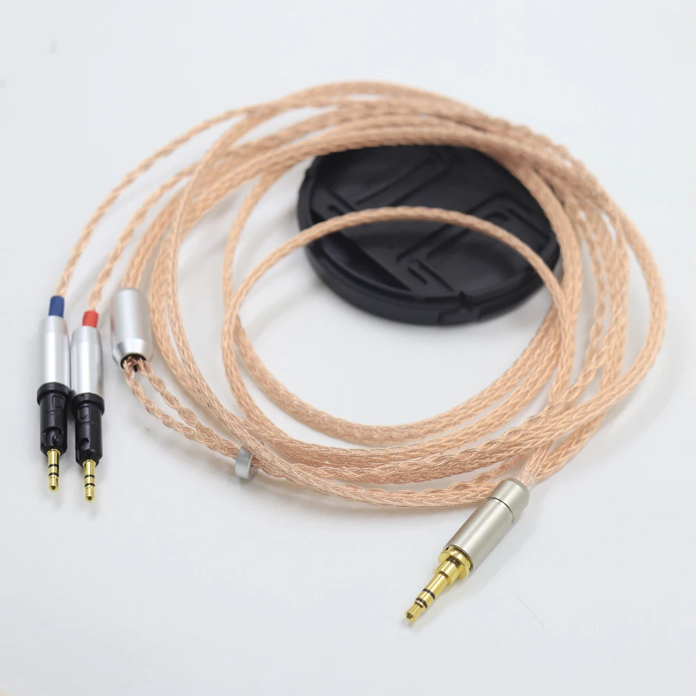 

16 Core Single Crystal Copper 3.5mm Stereo Headphone Upgrade Replacement Cable for ATH-R70X R70X Headphones