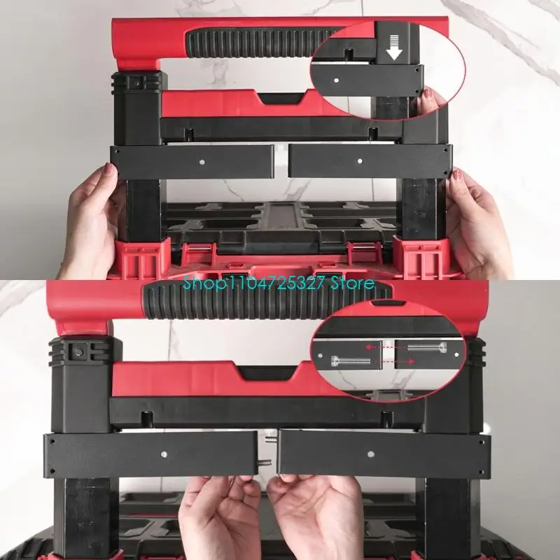 Potente paréntesis acero dulce D8KF para disposición almacenamiento herramientas