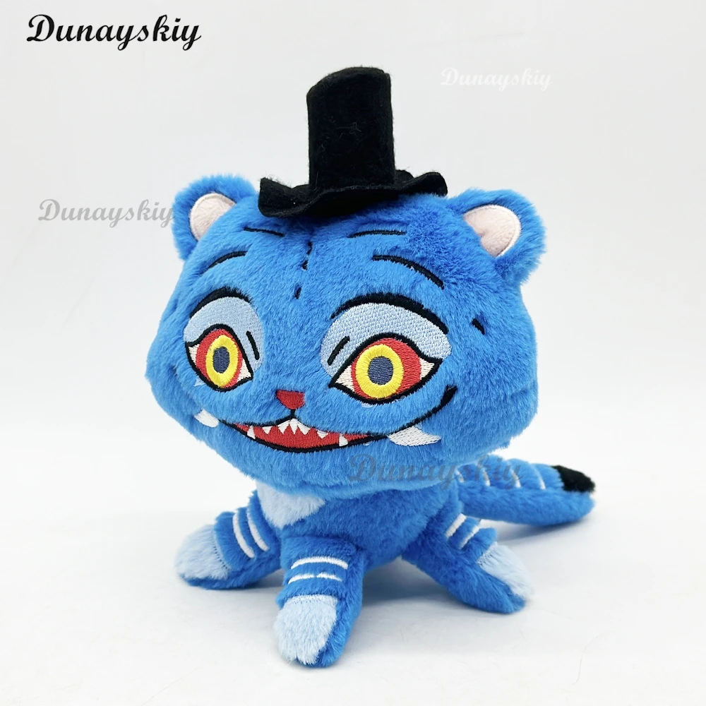 Movie Kpop Demon Game Hunters Blue Tiger Plush 20/25cm Magpie Hat Bird Animal Cosplay Peluche Rumi Mira Zoey Jinu Cos