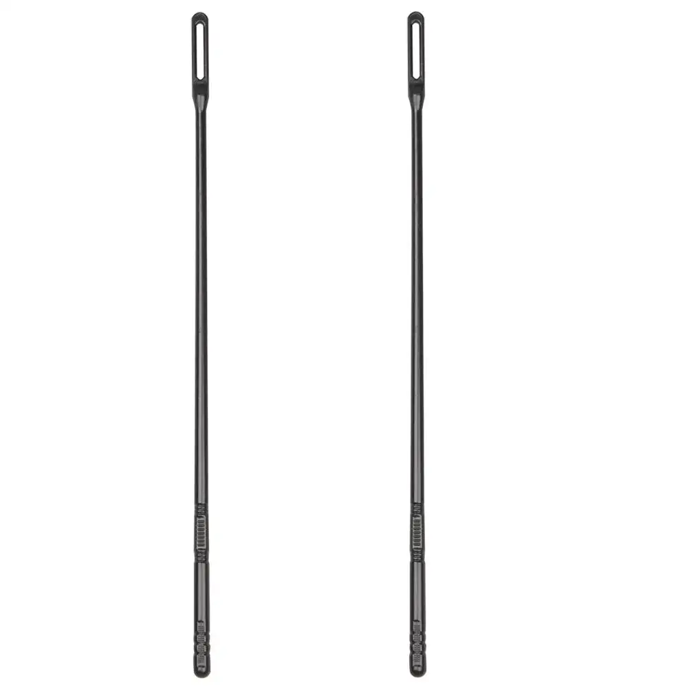 

2 Pcs Flute Cleaner Cleaning Accessory Stick Goods Tuning Durable Tools Black Rods