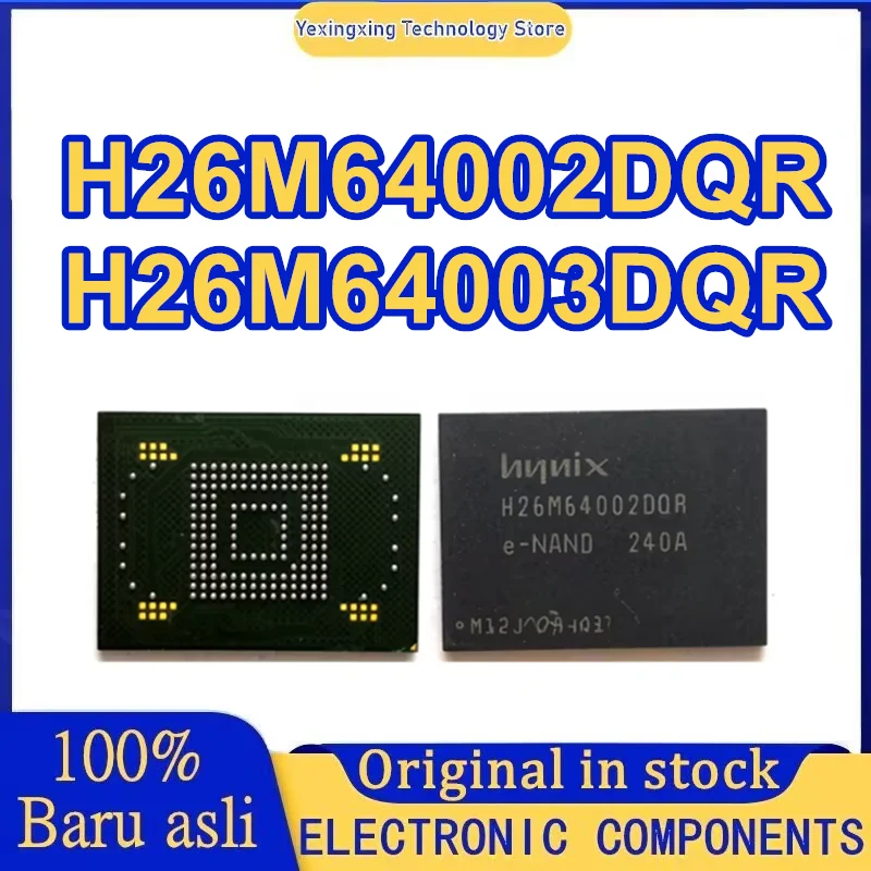 

H26M64002DQR H26M64003DQR 169 Ball EMMC 32GB Flash IC New Original in Stock