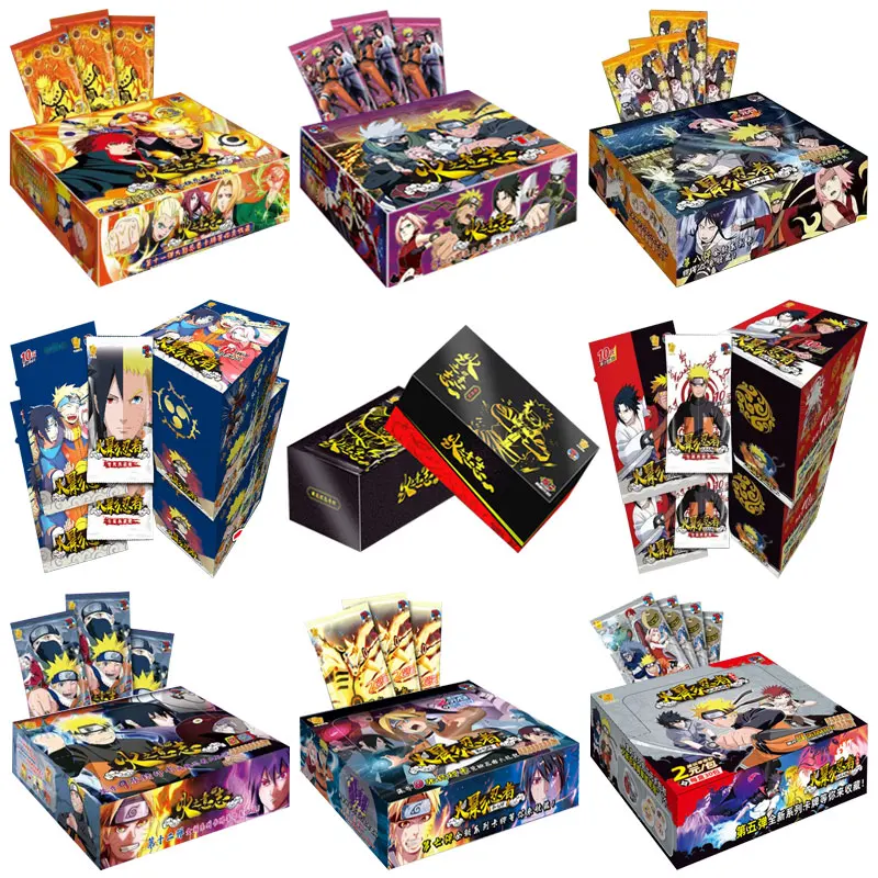 

2024 Newest Little Dino HY-1801 Naruto Collection Card Sasuke Sakura Hinata Booster Box ACG CCG TCG Doujin Toys And Hobbies Gift