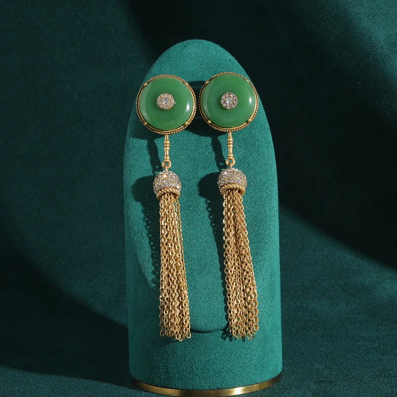 Thumbnail 4 - #40 Latest Tassel Earrings Offers