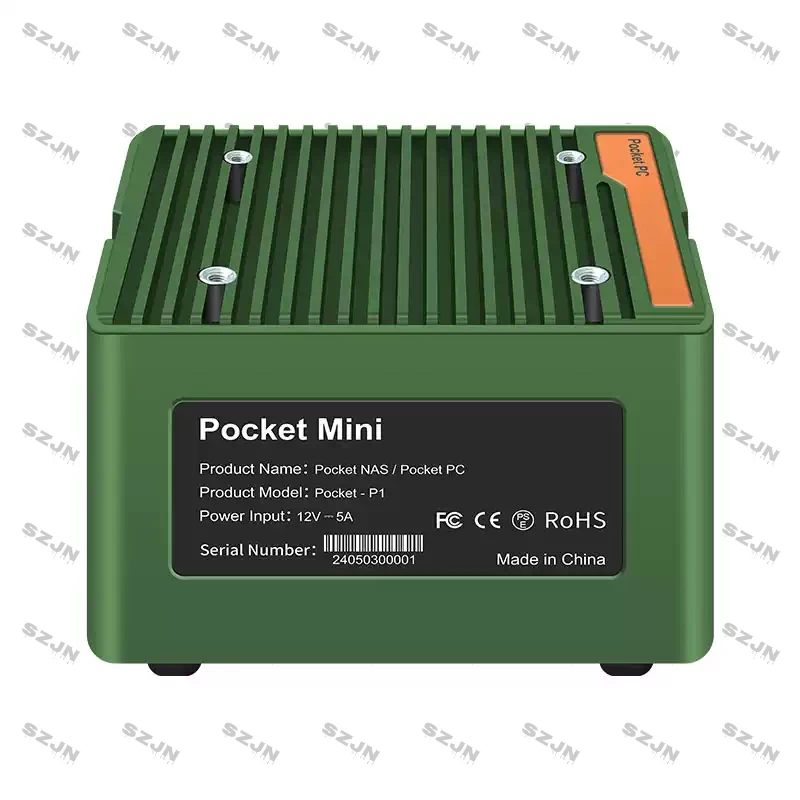CW-P6 N150 Mini PC DDR5 MAX 48 4x M.2 NVMe Dual Intel i226-V 2.5GbE Dual HDMI 4K Home NAS Server Computer DIY