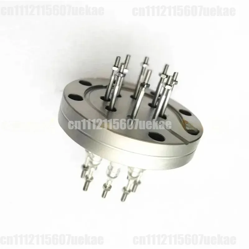 For CF Flange Electrode Terminal Post Ceramic Sealing Wire Feedthrough CF16 CF25 CF35 CF50