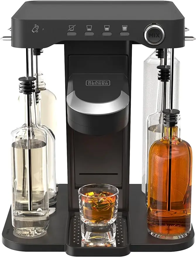 Imagem -02 - Black And Decker Cocktail Maker Machine Drink Maker para Cápsulas Bartesianas Behb101 Médio