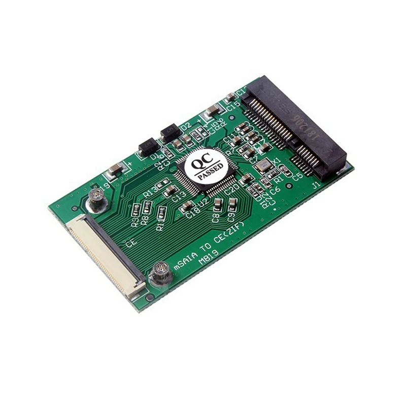 MSATA SSD para CE Cartão Conversor ZIF, Mini PCI-E para 40Pin Converter Card, Cartão Conversor de Transferência, 1,8"