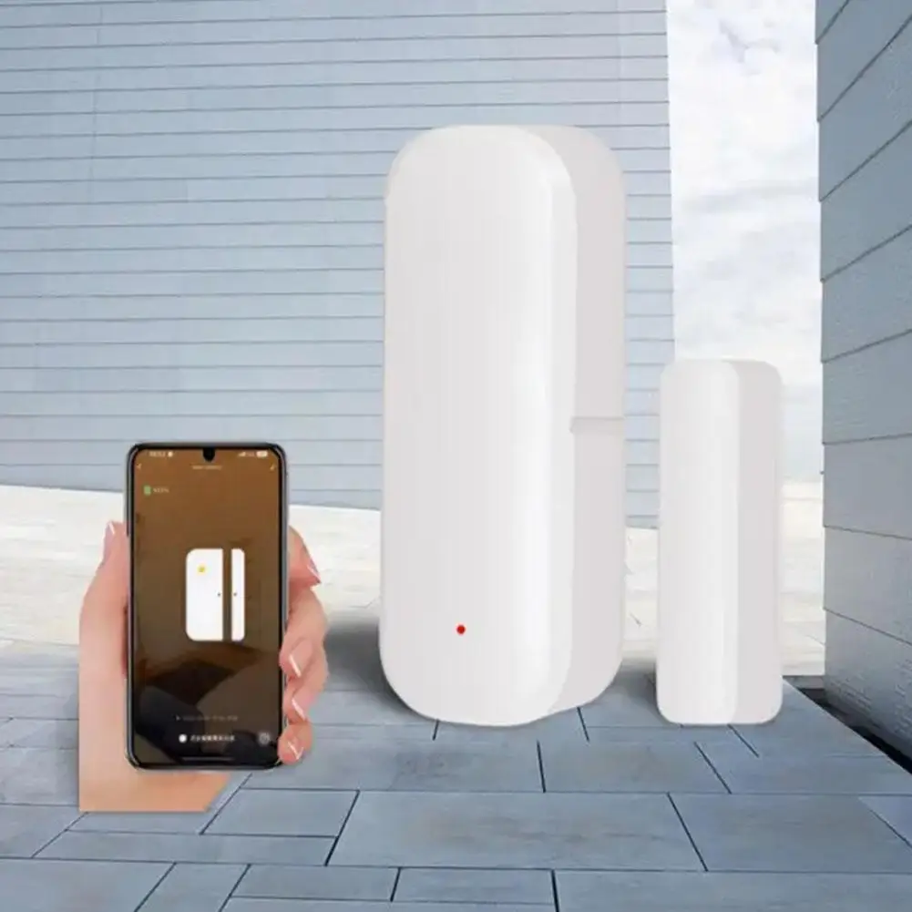 Intelligente lila Biene Tür und Fenster Kontakts ensor WiFi Tür Magnet geeignet für ZigBee Tür und Fenster Sensoren Tür p9g0