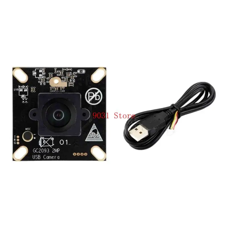 

GC2093 2-мегапиксельная USB-камера, встроенный микрофон с фиксированной фокусировкой, широкий динамический диапазон