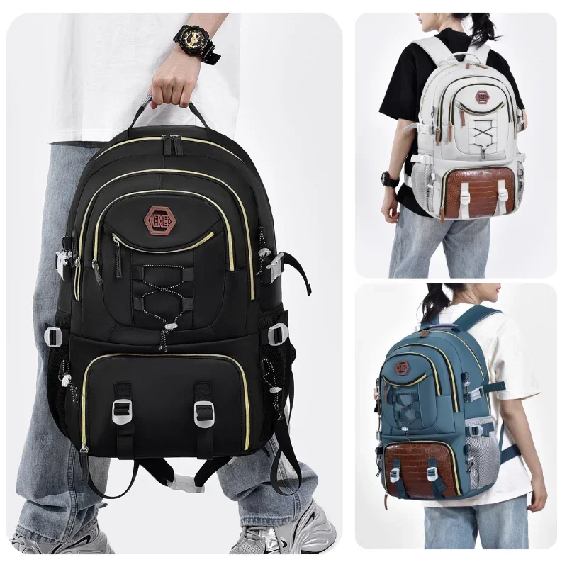 

Waterproof Travel Backpack Multi-Functional Outdoor Organizer Bag with Anti-Theft, School Daypack Carry-On Hiking Backpacks 백팩