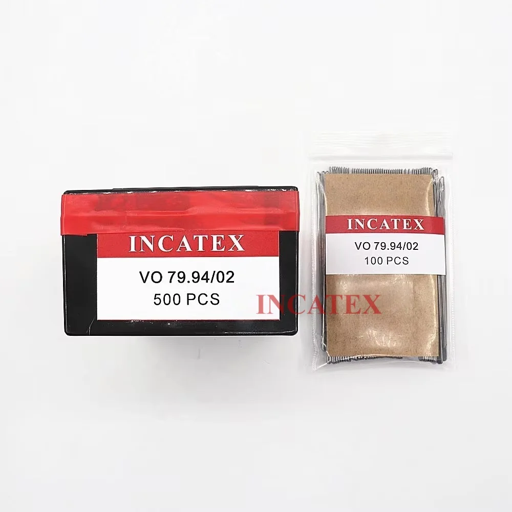 500 Uds aguja de tejer Incatex VO 79.94/02 para máquina de tejer china Shima Seiki aguja de 10G