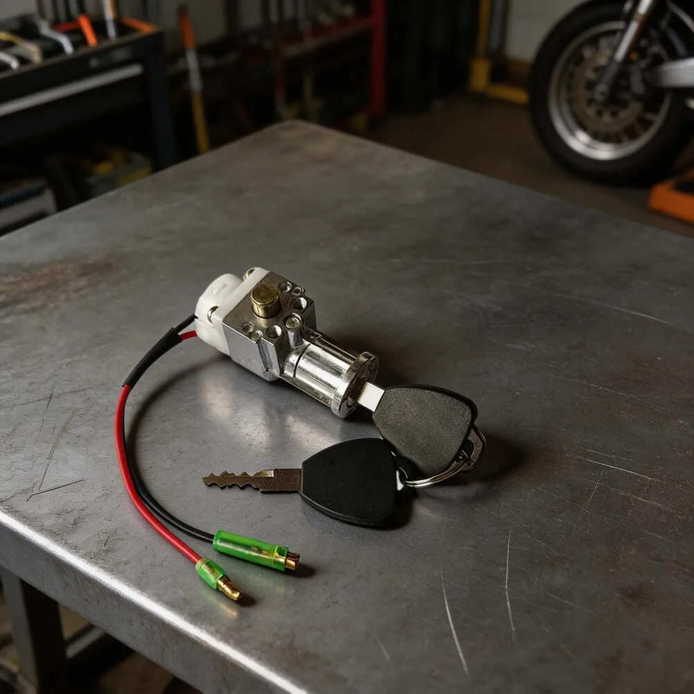 Electric Bicycle Battery Lock With Male And Female Battery Compartment Lock For Battery Case Ebike Accessories
