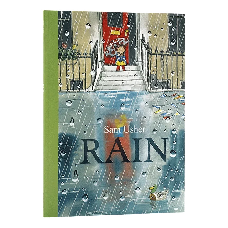 

Дождь, Сэм Ушер, Детские книги 3 4 5 6 лет, английская книжка с картинками, 9781783705474