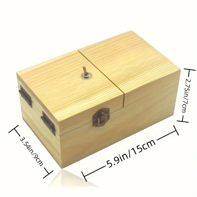 New Strange Toys Wooden Electronic Useless Box Funny Toy Gift For Boy Kids Interactive Toys Stress-Reduction Desk Decoration
