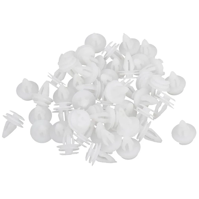 100 Pcs Interior Door Card Trim Panel Retainer Clips Fastener Boot Clamp Lining 51411973500 For -BMW E36 E46 E39 E36
