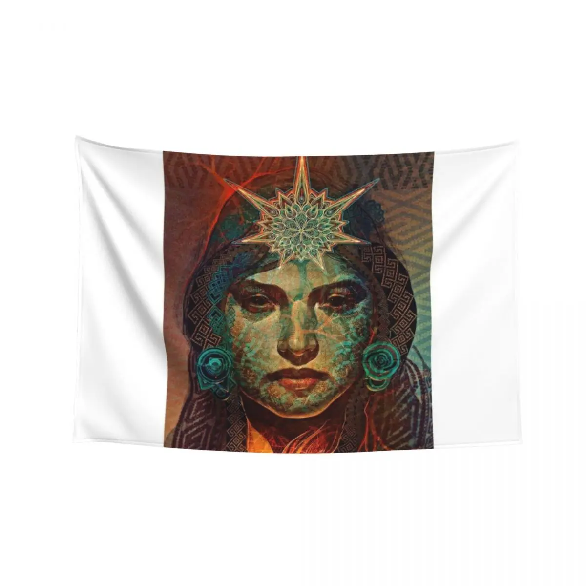 

THIRD EYE 5 Tapestry Home Decor Accessories Decor For Bedroom Bed Room Decoration Tapestry