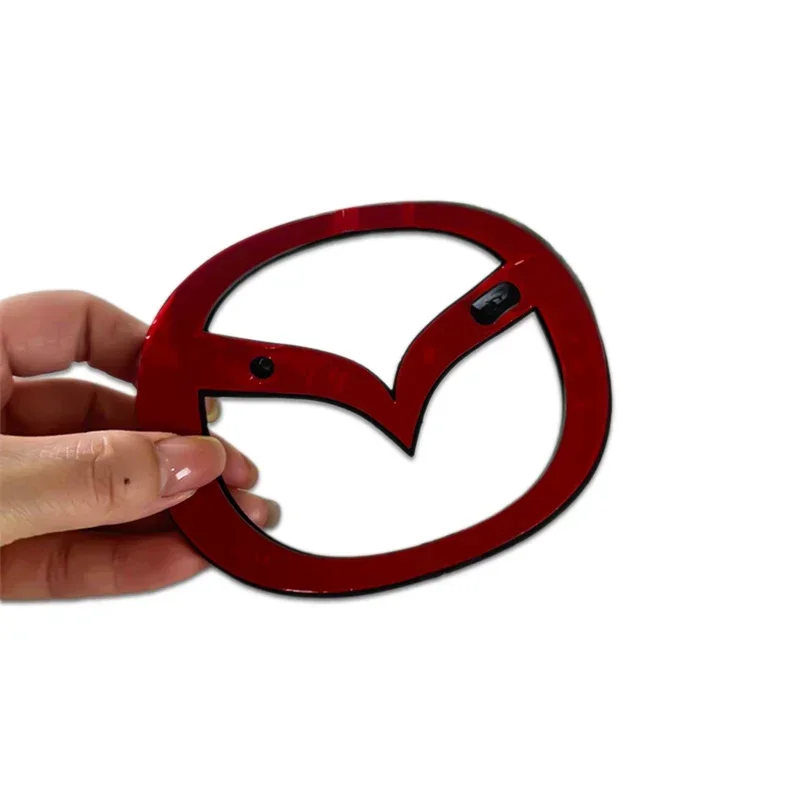 ملصقات بلاستيكية لجسم السيارة لشعار الصندوق الأمامي والخلفي ، ملصق عجلة القيادة لمازدا 6 ، مازدا 6 ، ديكور إعادة تجديد الشارات