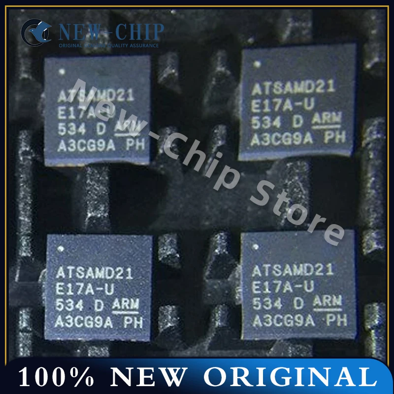 2PCS-10PCS/LOT  ATSAMD21E17A-MUT ATSAMD21E17A-U/MU ATSAMD21E17A QFN32 NEW ORIGINAL