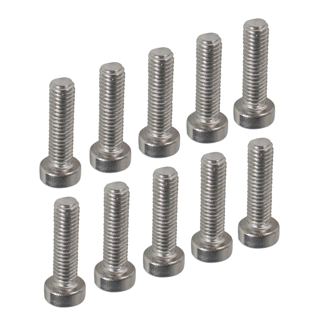 10szt Śruba M5 ze stali nierdzewnej 304 z gniazdem sześciokątnym i krótką łbem do kamery GoPro 10 9 8 Insta360 Akcesoria do kamery akcji